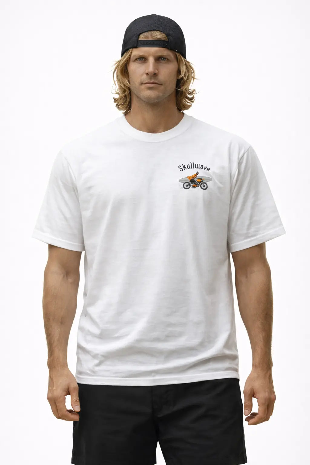 Skullwave Store T-shirt Streetwear Homme Biker | Édition Limitée Hossegor – Skullwave