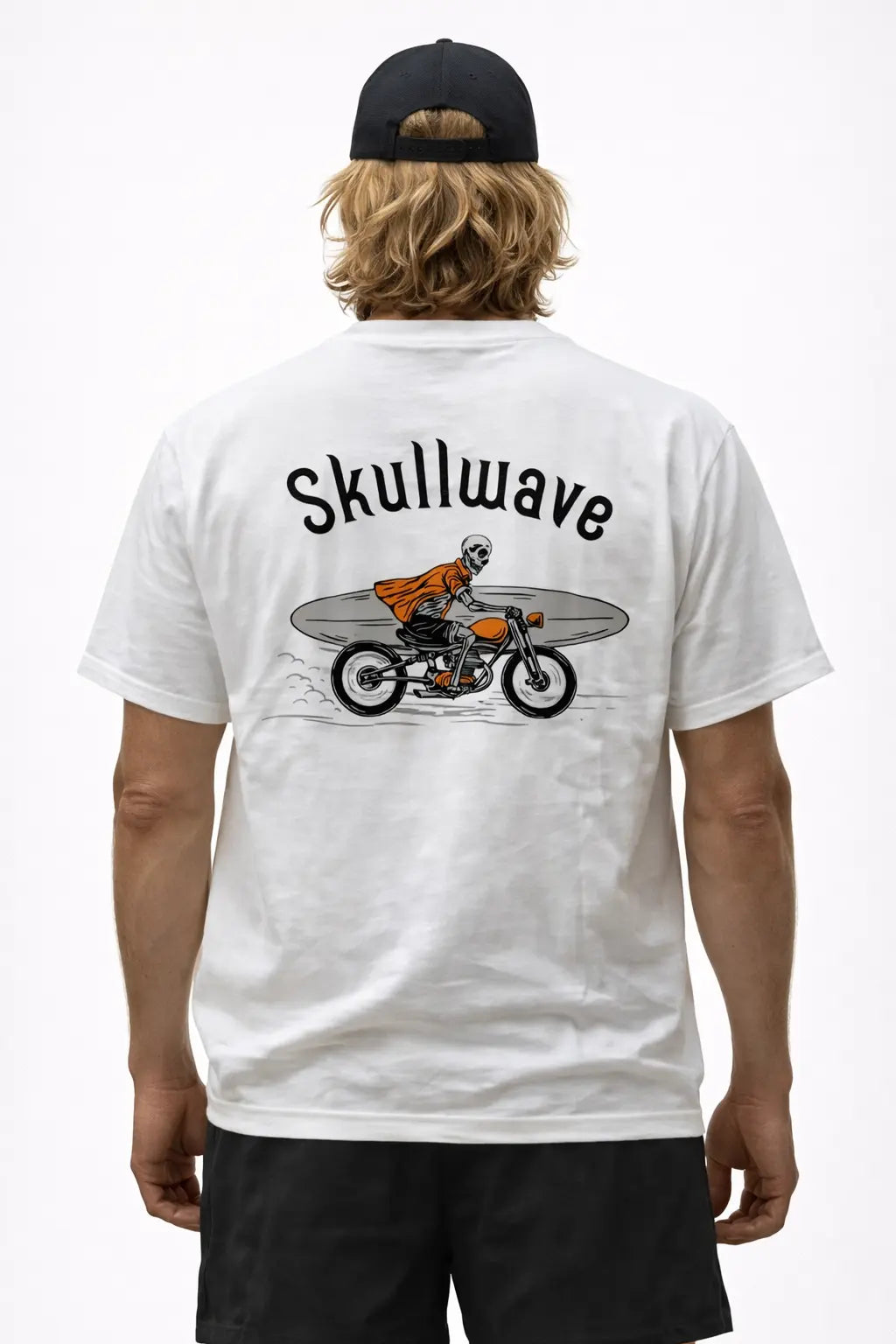 Skullwave Store T-shirt Streetwear Homme Biker | Édition Limitée Hossegor – Skullwave