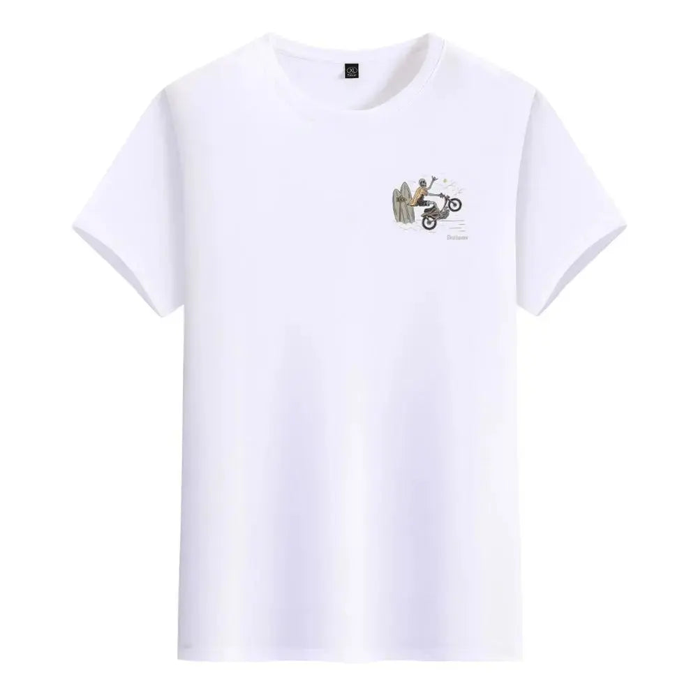 Skullwave Store T-shirt Streetwear Homme Wheelie | Édition Limitée Hossegor – Skullwave